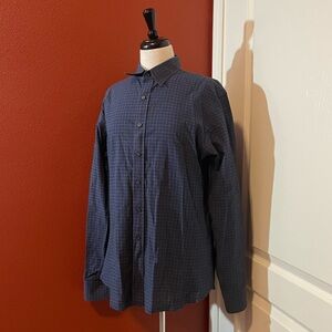 Teddy Stratford Men’s Zip Fit Wrinkle Resistant Broadcloth‎ Striped Dress Shirt